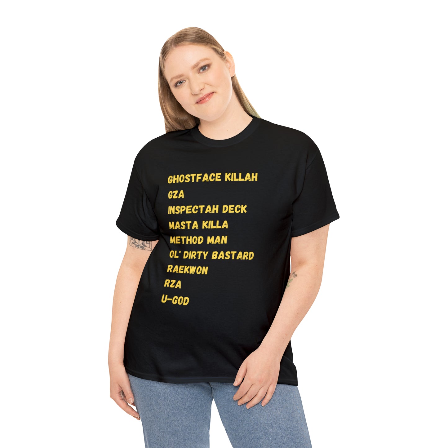 Wu-Unisex Heavy Cotton Tee