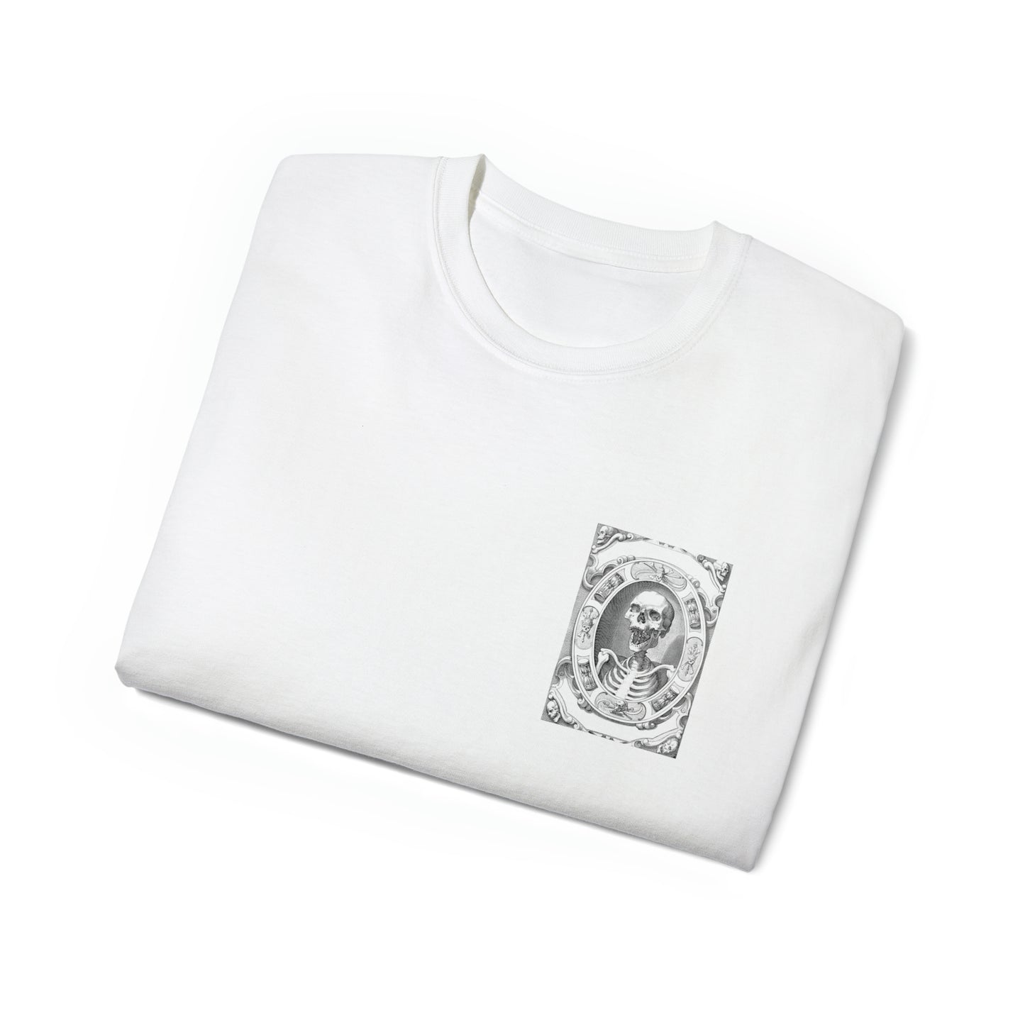 Halloween Skull Portrait - Unisex Ultra Cotton Tee