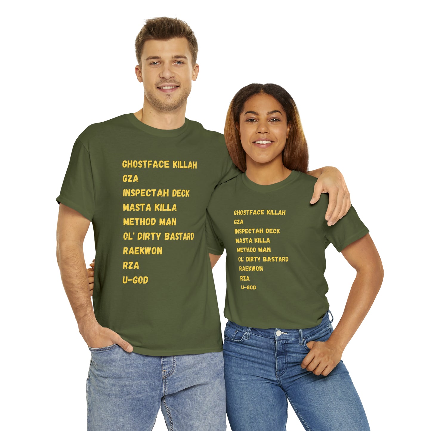 Wu-Unisex Heavy Cotton Tee