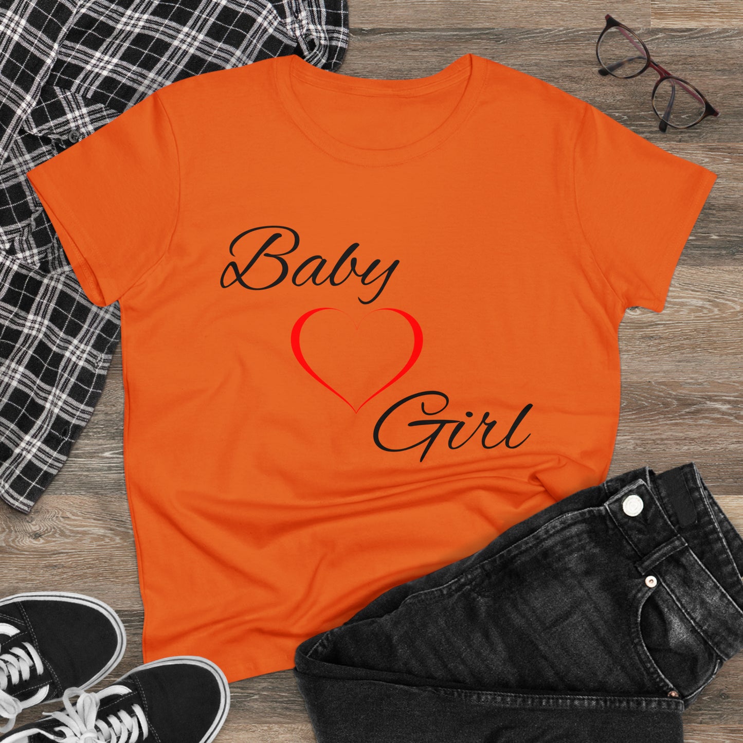 Baby Girl - Women's Midweight Cotton Tee