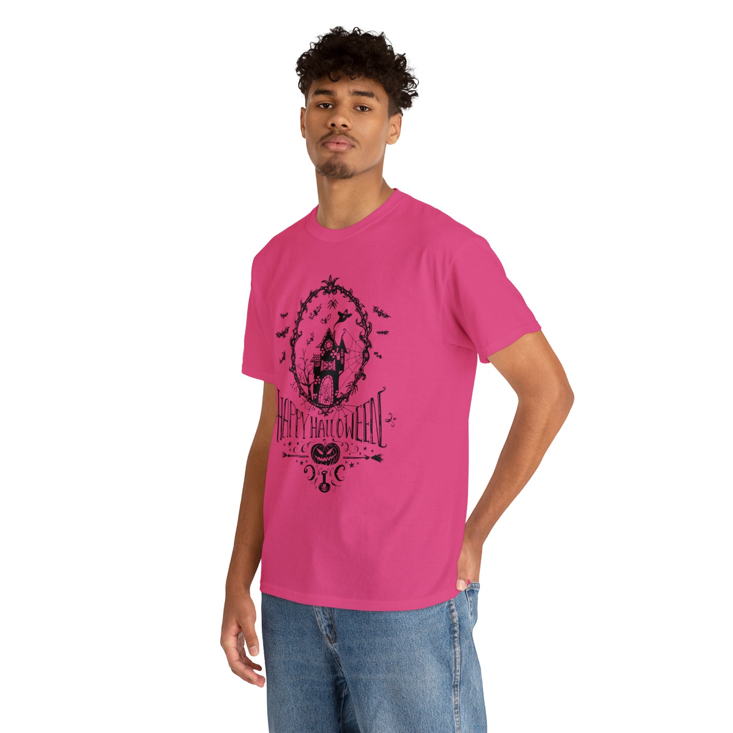 Halloween Happy Halloween - Unisex Heavy Cotton Tee