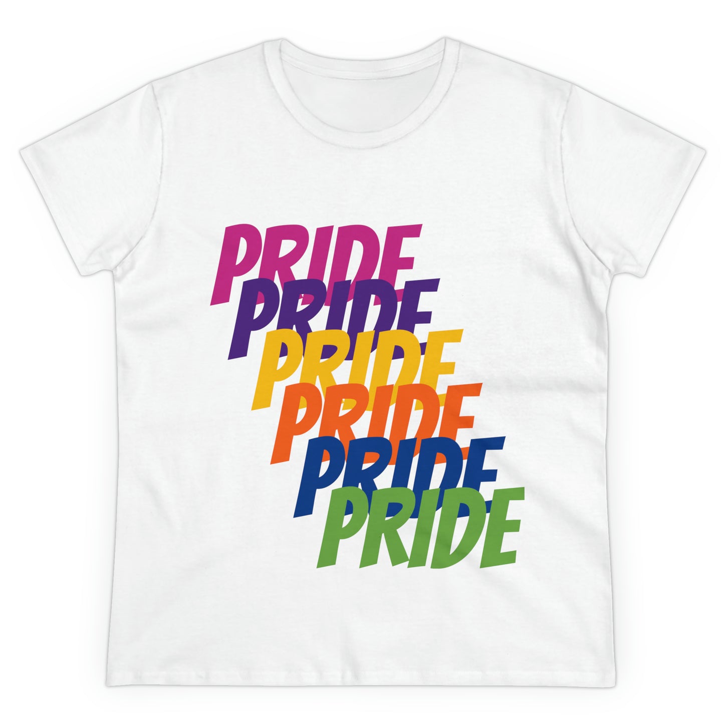 Pride Month #2 - Women's Midweight Cotton Tee