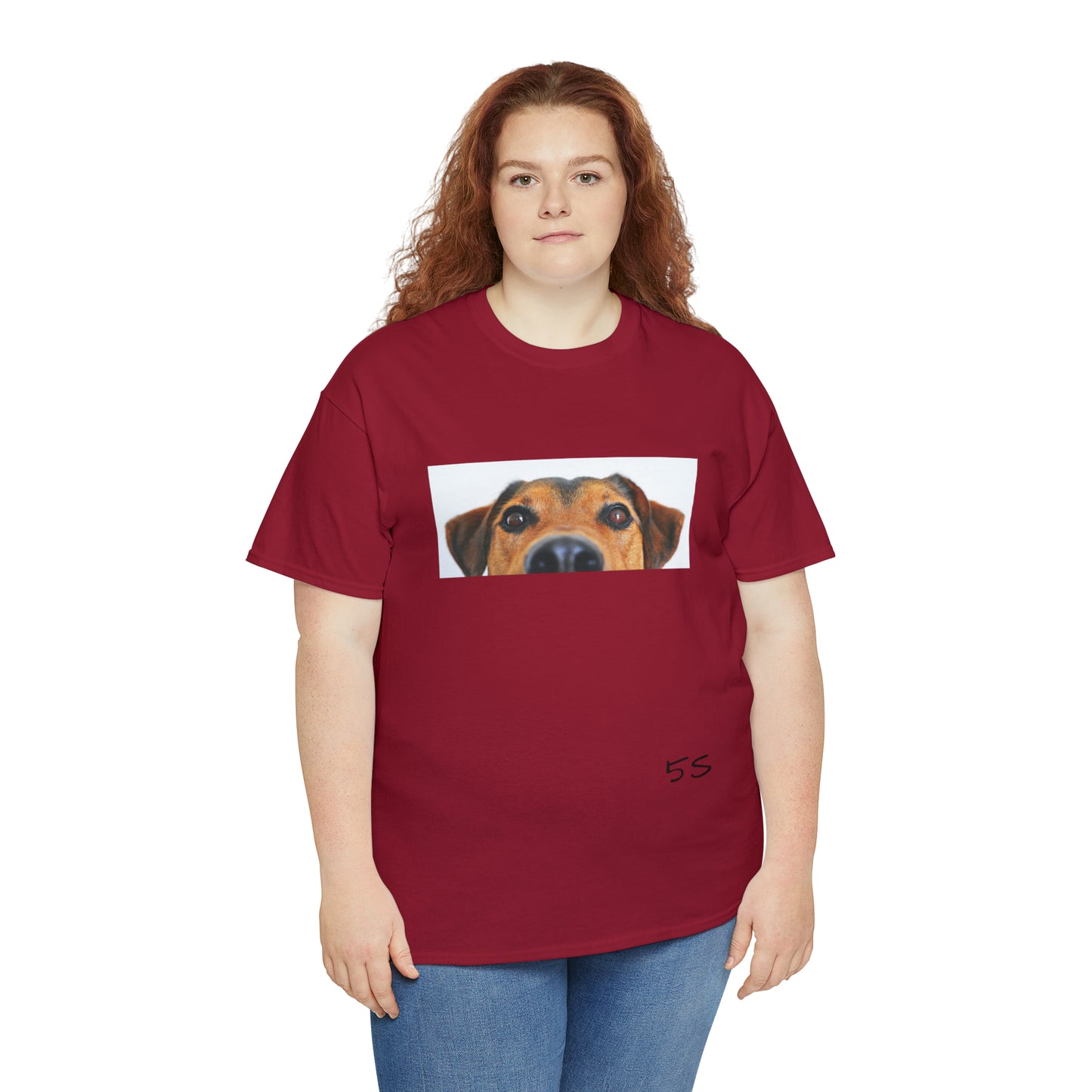 Dog Eyes Unisex Heavy Cotton Tee