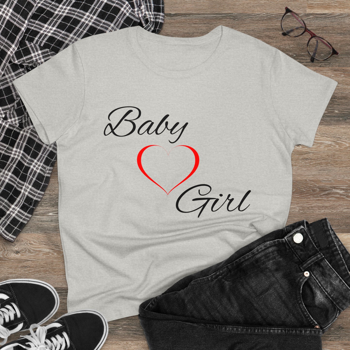 Baby Girl - Women's Midweight Cotton Tee