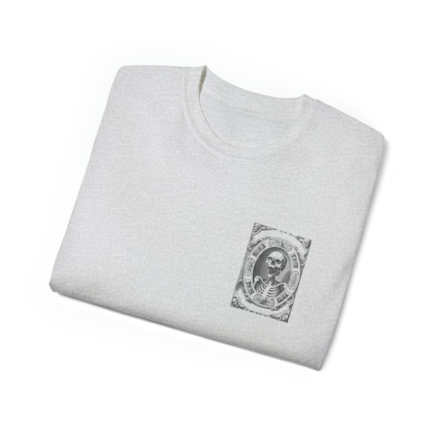 Halloween Skull Portrait - Unisex Ultra Cotton Tee