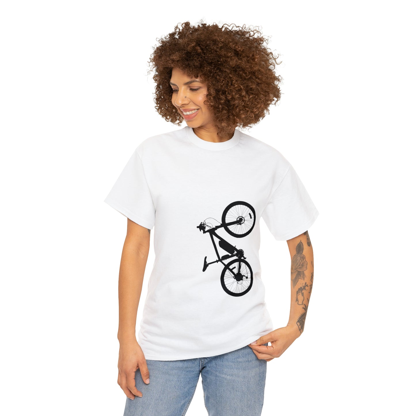 Bike #1 - Tshirt - Unisex Heavy Cotton Tee