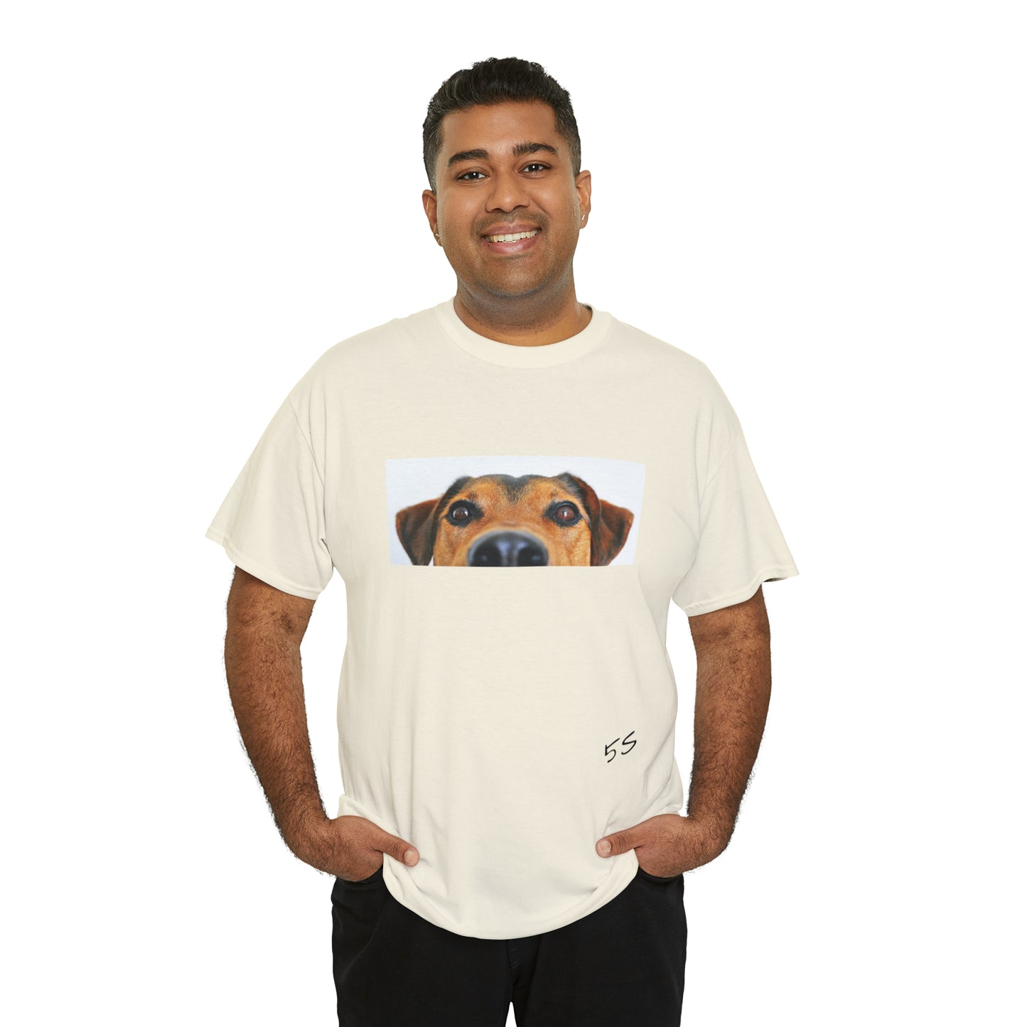 Dog Eyes Unisex Heavy Cotton Tee
