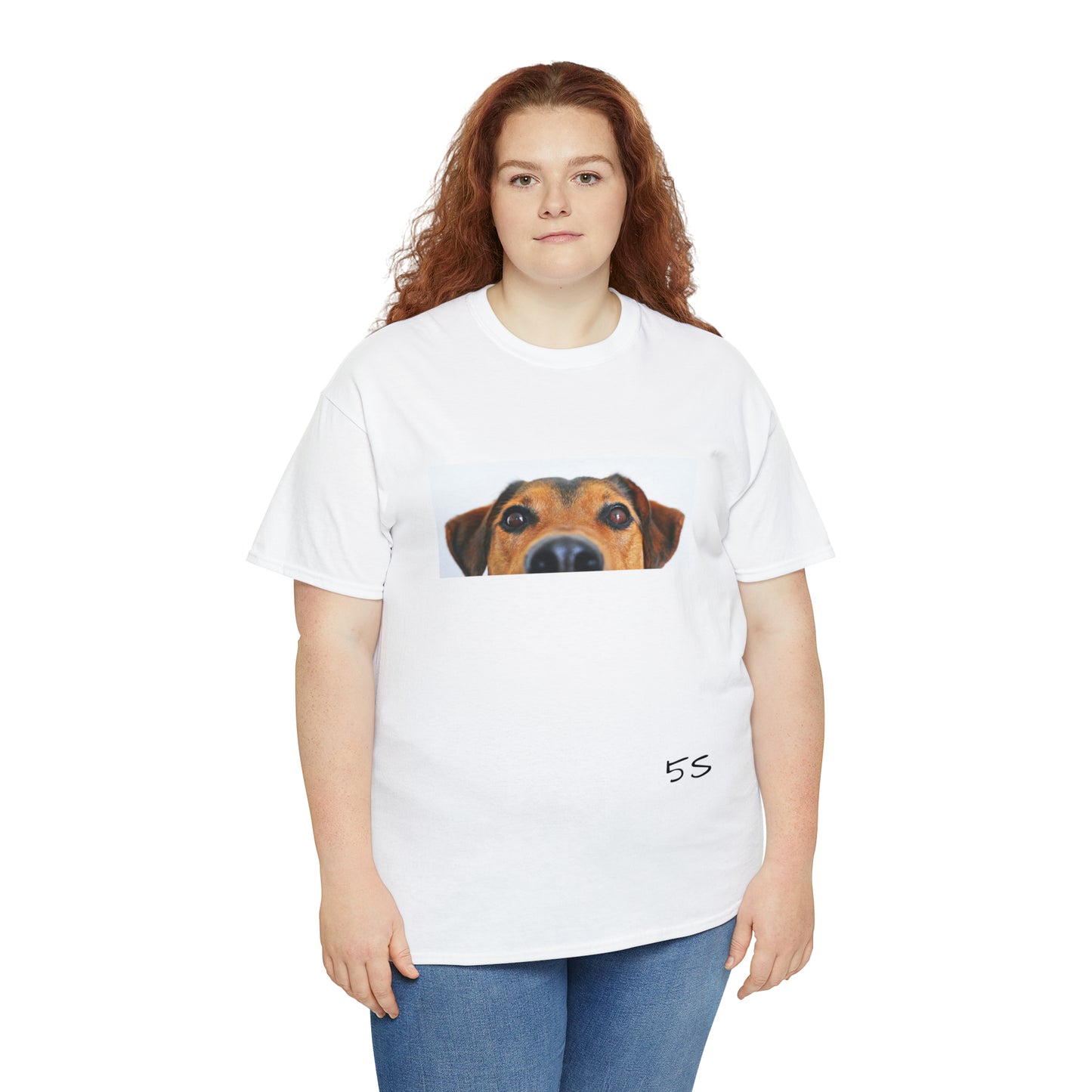 Dog Eyes Unisex Heavy Cotton Tee