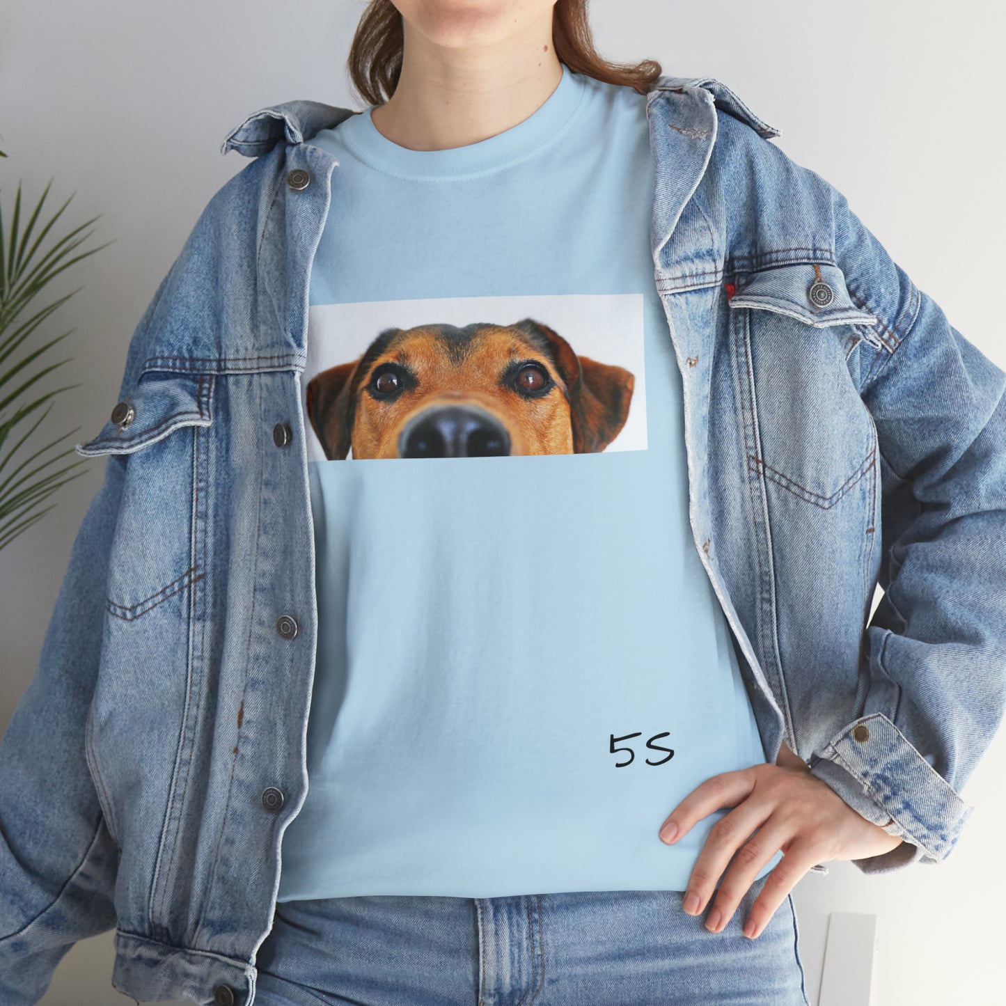 Dog Eyes Unisex Heavy Cotton Tee