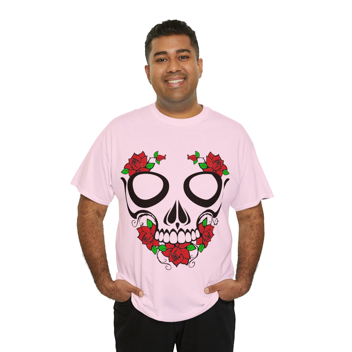 Halloween Day of the Dead 01 - Unisex Heavy Cotton Tee