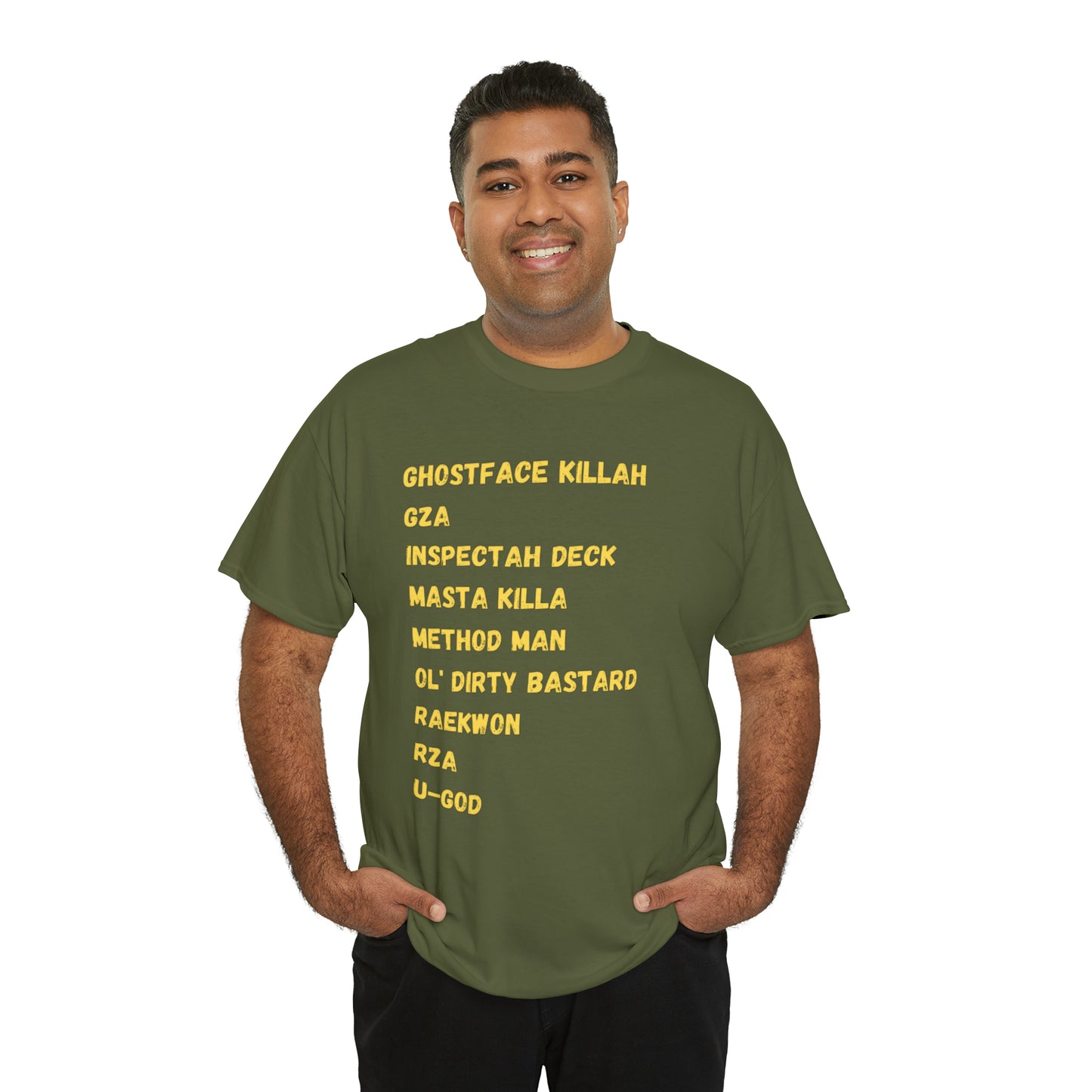 Wu-Unisex Heavy Cotton Tee
