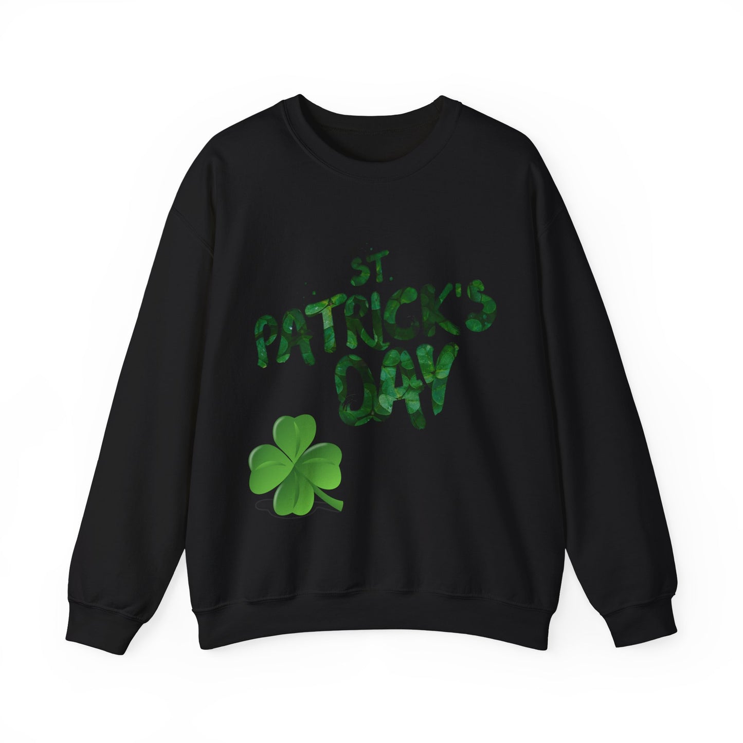 St. Patricks Day - 4 Leaf Clover Lucky Unisex Heavy Sweatshirt