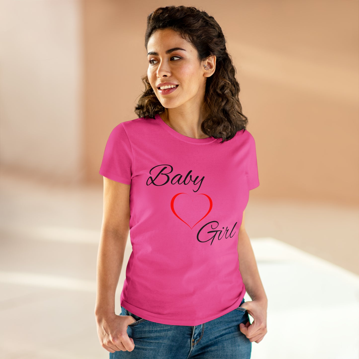 Baby Girl - Women's Midweight Cotton Tee