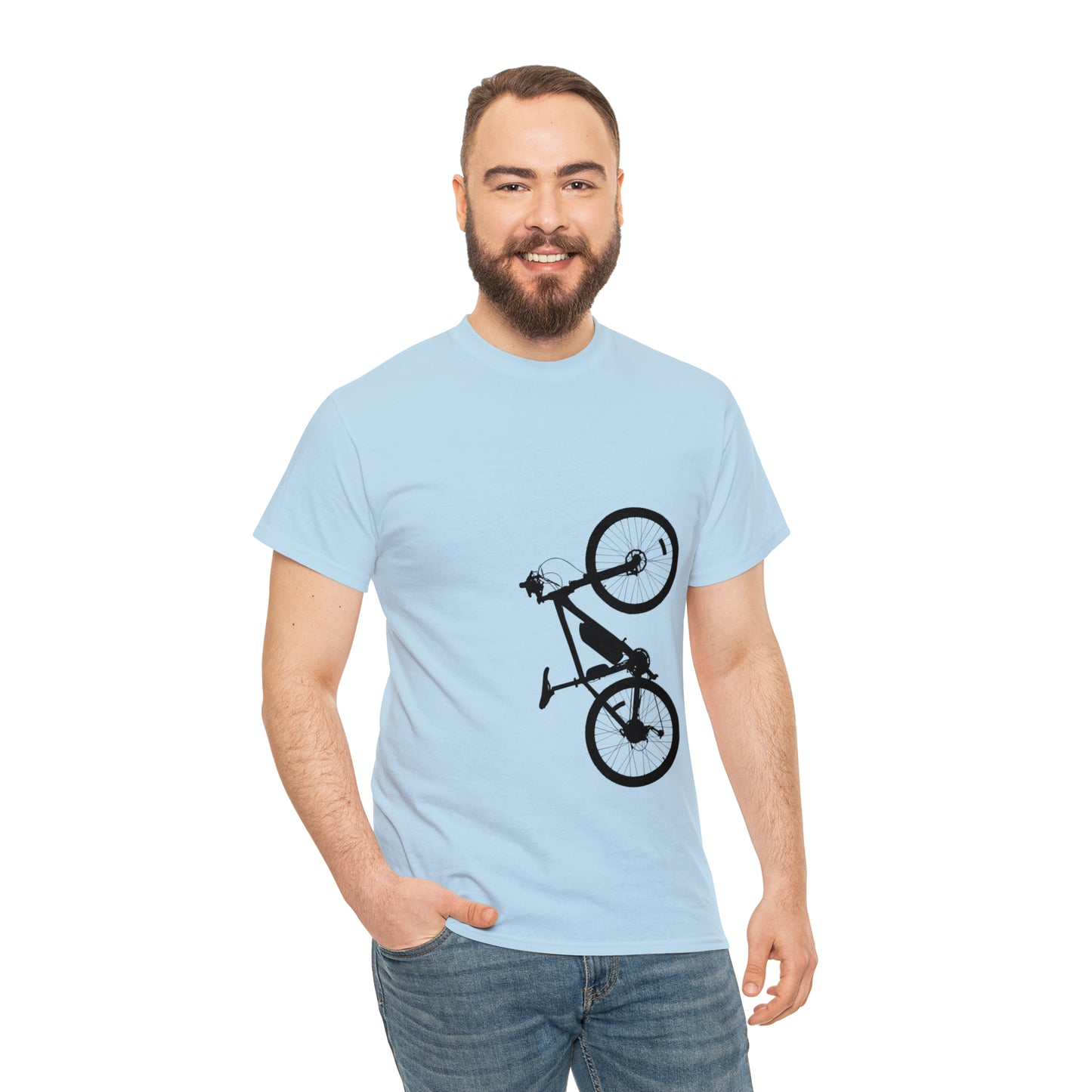 Bike #1 - Tshirt - Unisex Heavy Cotton Tee