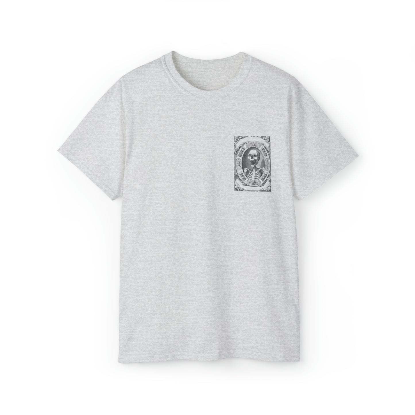 Halloween Skull Portrait - Unisex Ultra Cotton Tee