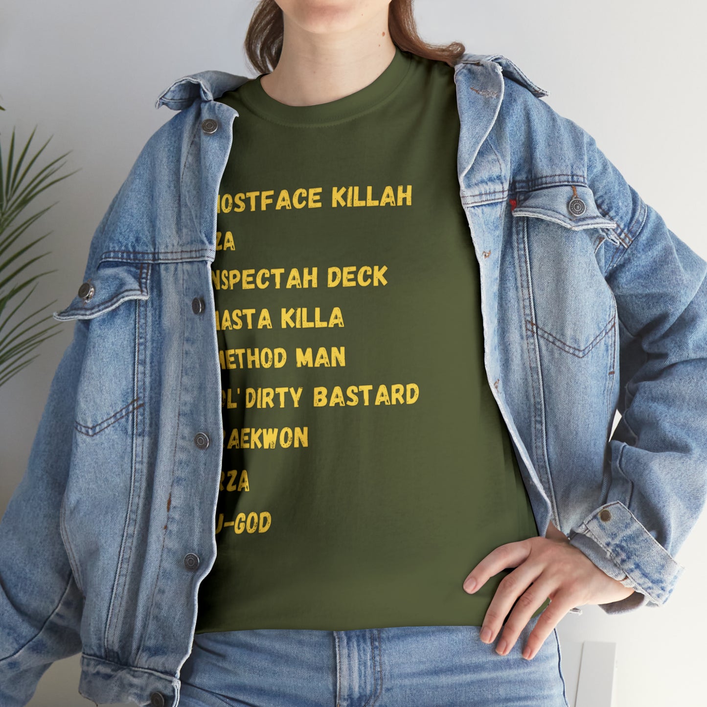 Wu-Unisex Heavy Cotton Tee
