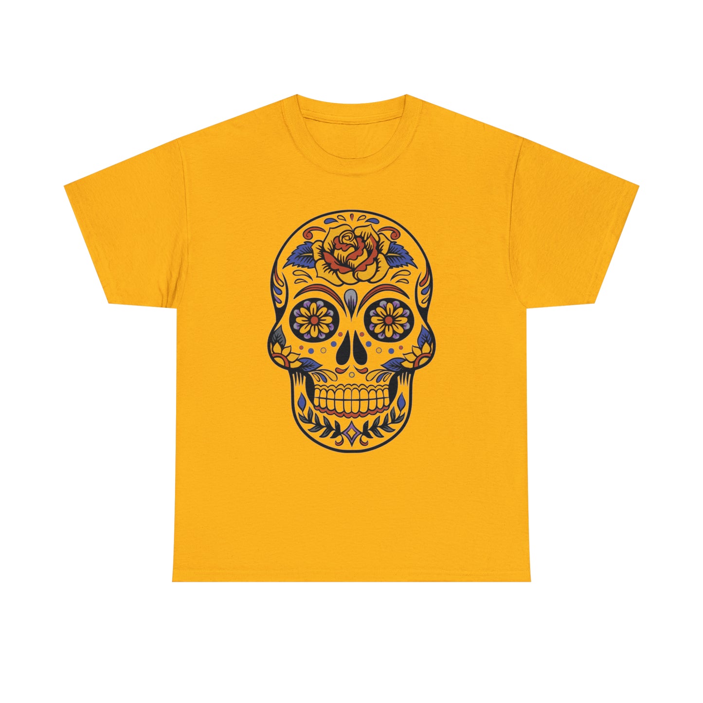 Halloween Day of the Dead 03 - Unisex Heavy Cotton Tee