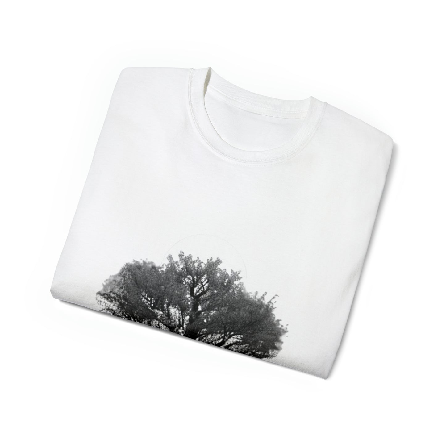 Halloween Scary Tree and Moon - Unisex Ultra Cotton Tee
