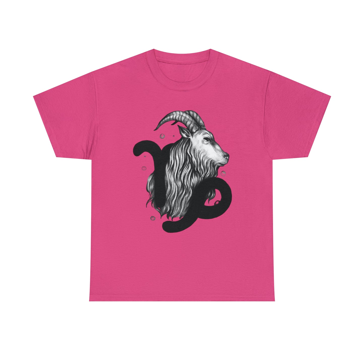 Capricorn Zodiac Sign - Unisex Heavy Cotton Tee