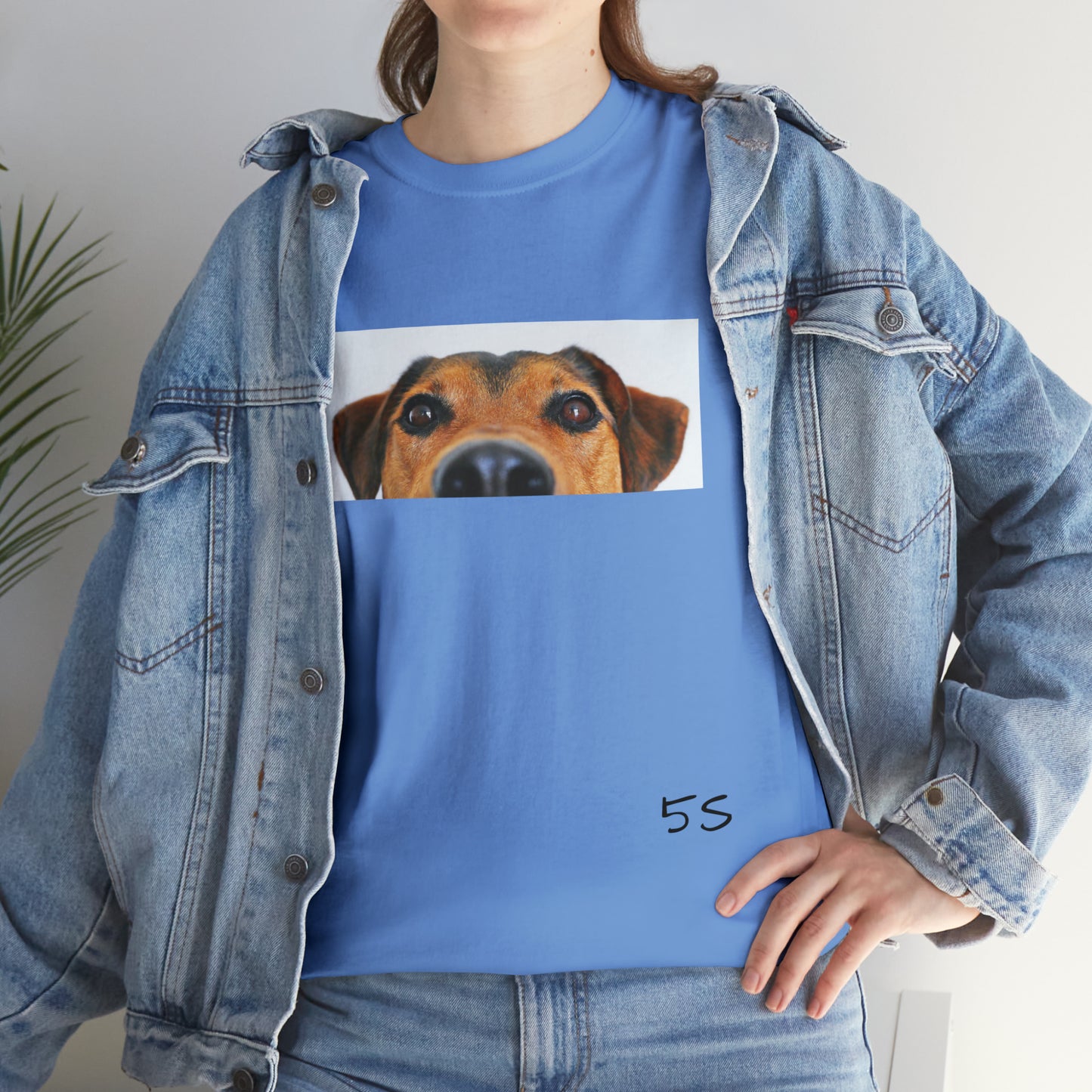 Dog Eyes Unisex Heavy Cotton Tee