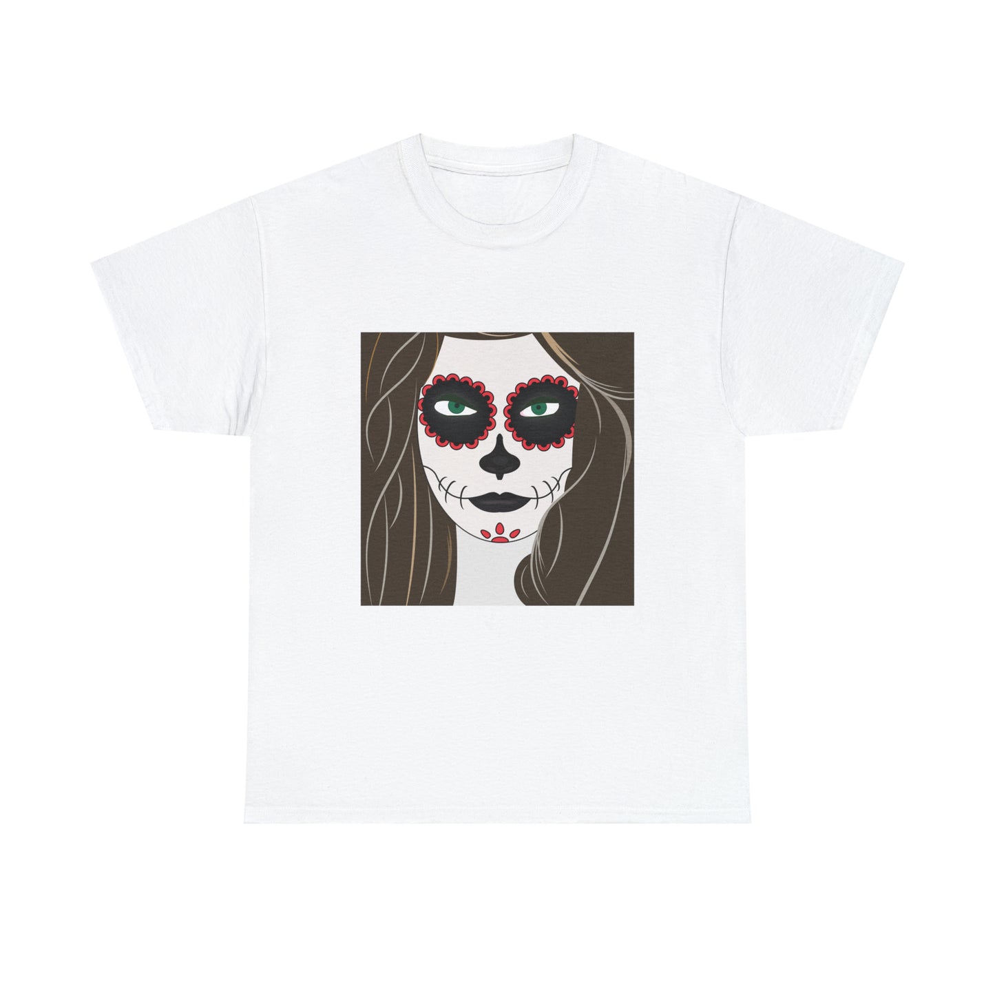 Halloween Day of the Dead 02 - Unisex Heavy Cotton Tee