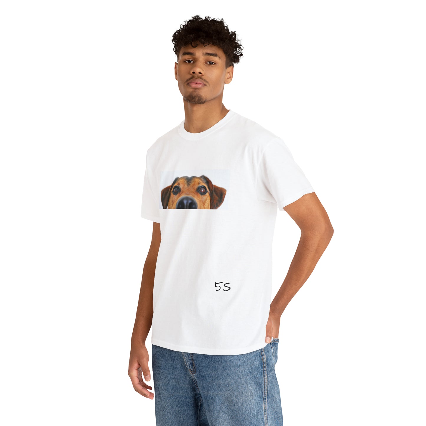 Dog Eyes Unisex Heavy Cotton Tee