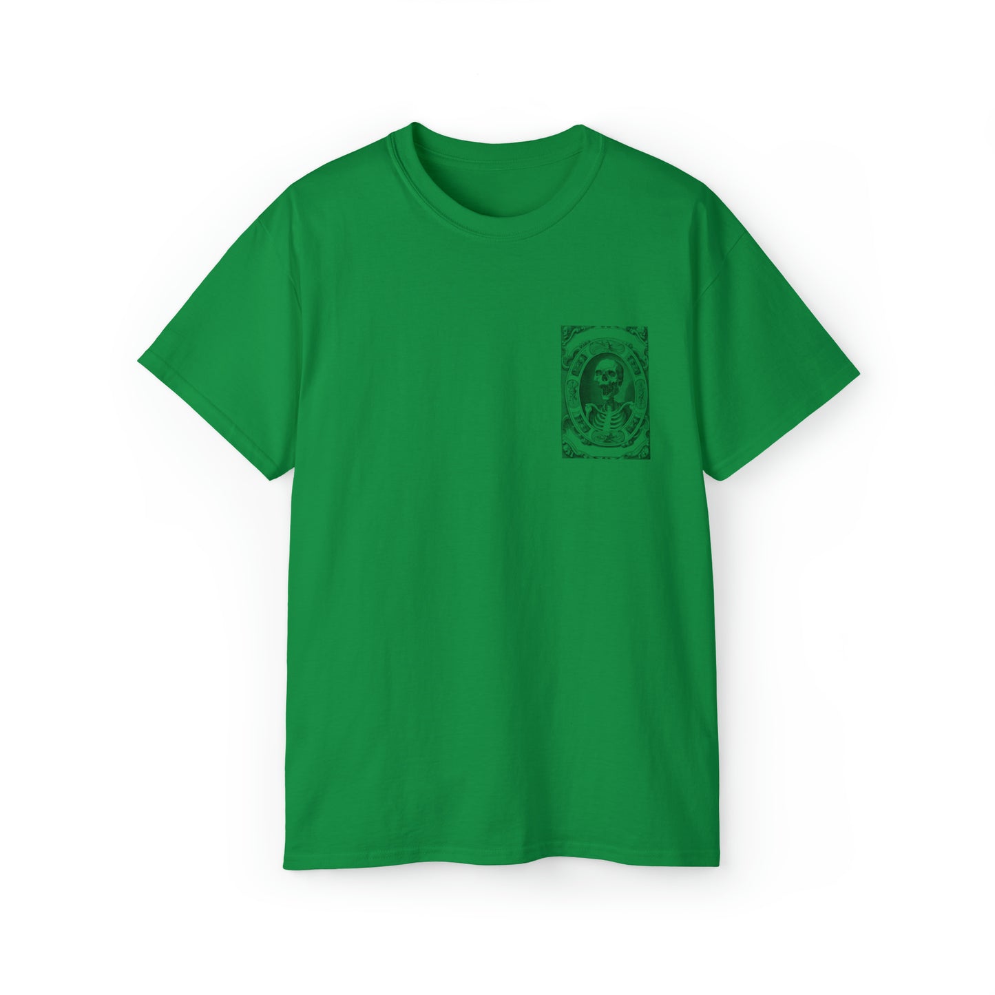 Halloween Skull Portrait - Unisex Ultra Cotton Tee
