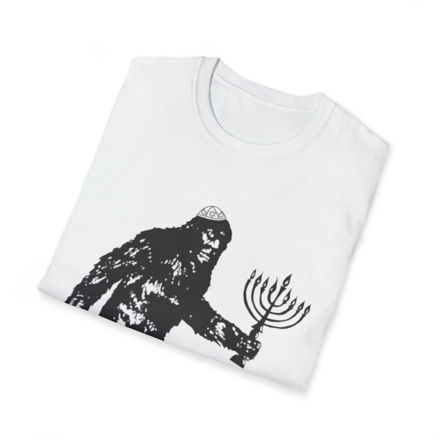 Jewish Sasquatch - Humor Softstyle T-Shirt