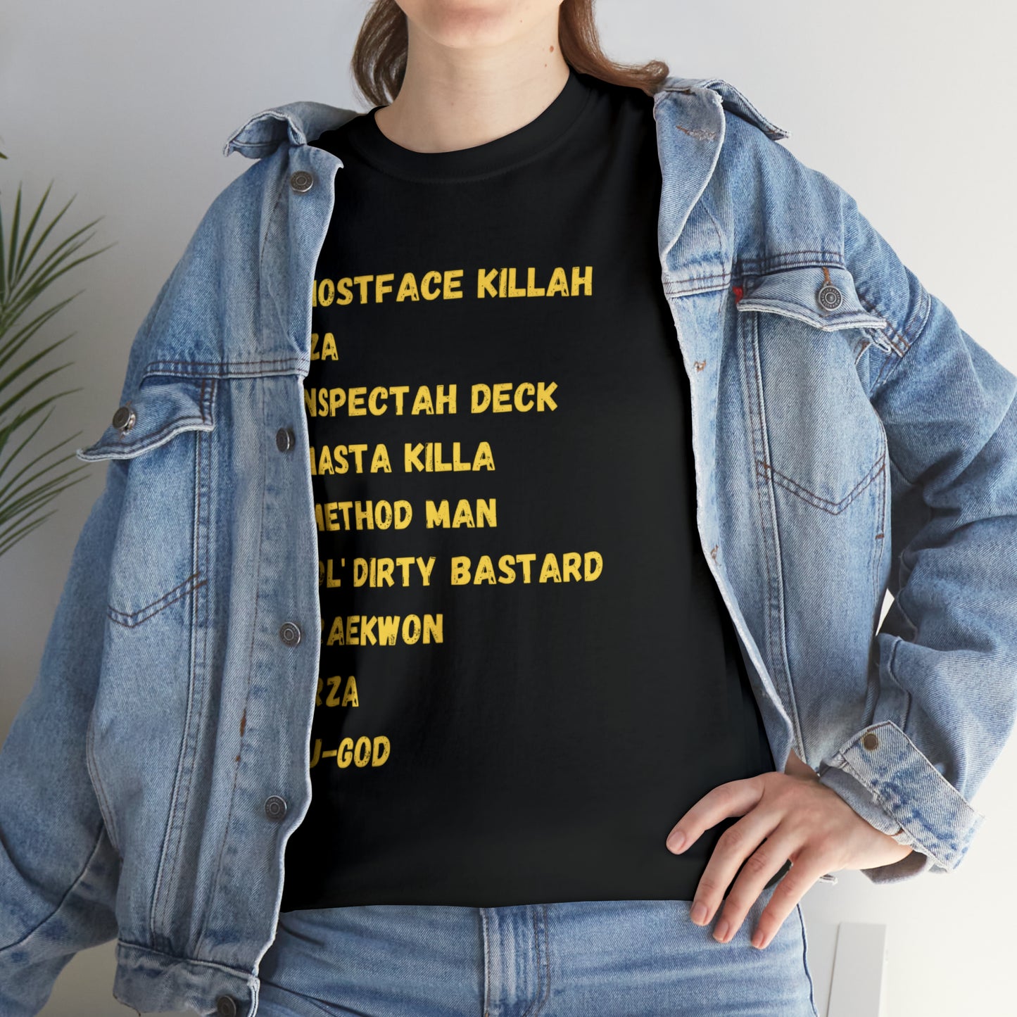 Wu-Unisex Heavy Cotton Tee
