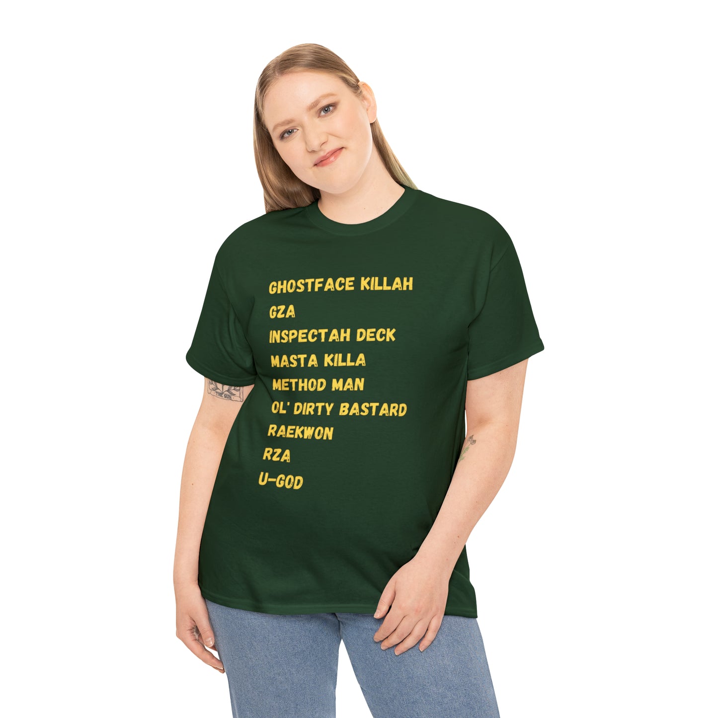 Wu-Unisex Heavy Cotton Tee