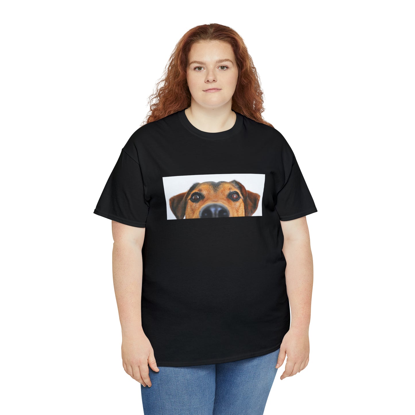 Dog Eyes Unisex Heavy Cotton Tee