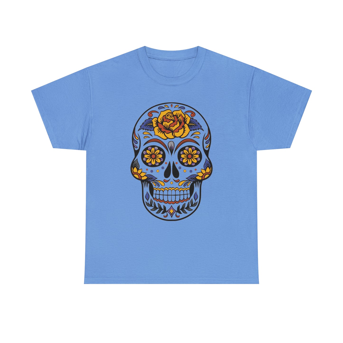 Halloween Day of the Dead 03 - Unisex Heavy Cotton Tee