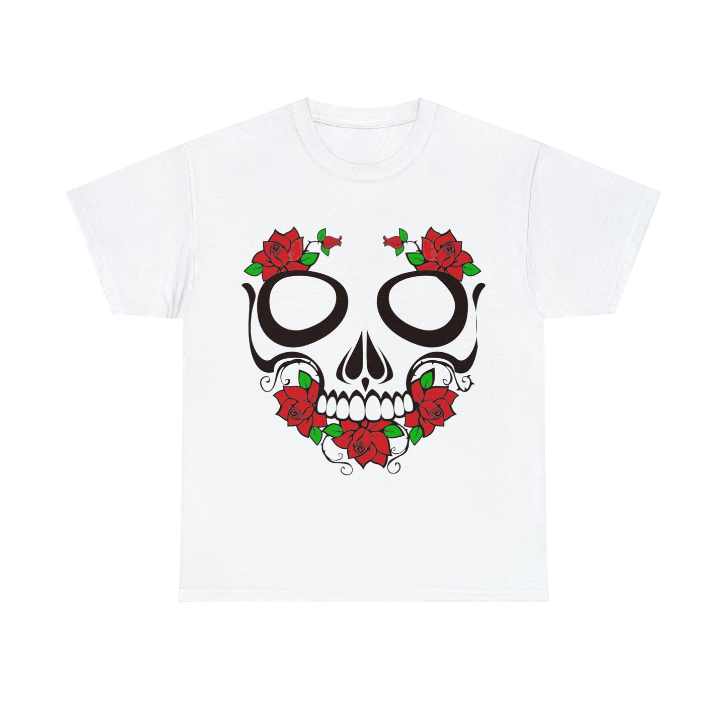 Halloween Day of the Dead 01 - Unisex Heavy Cotton Tee