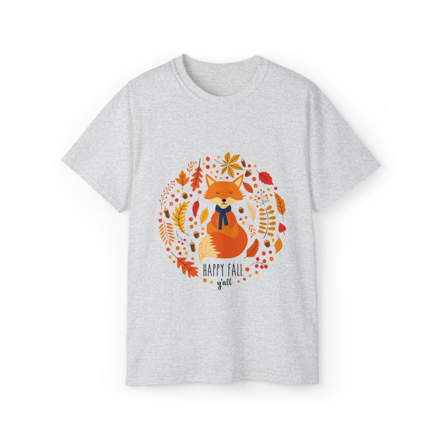 Autumn Happy Fall Yall - Unisex Ultra Cotton Tee