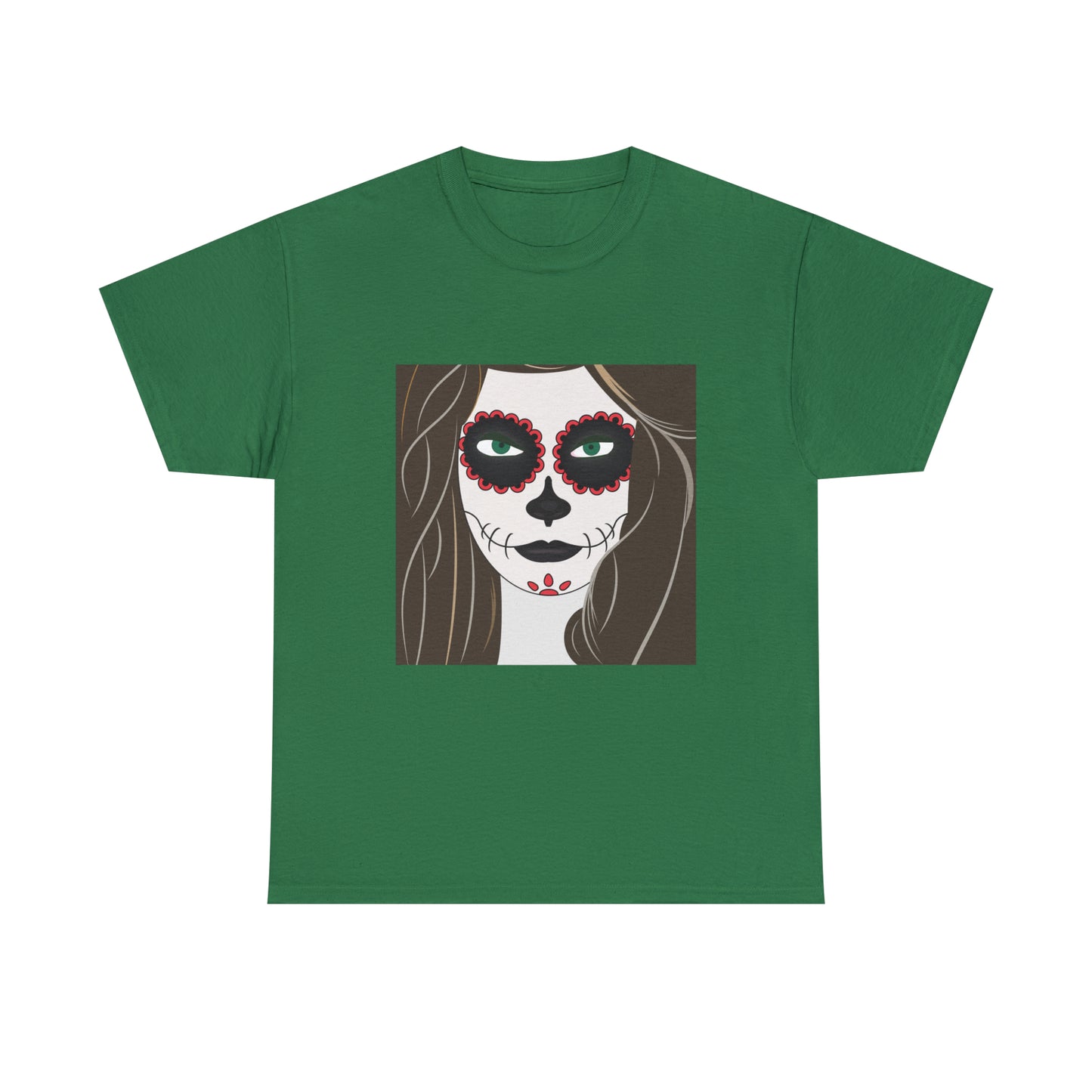 Halloween Day of the Dead 02 - Unisex Heavy Cotton Tee