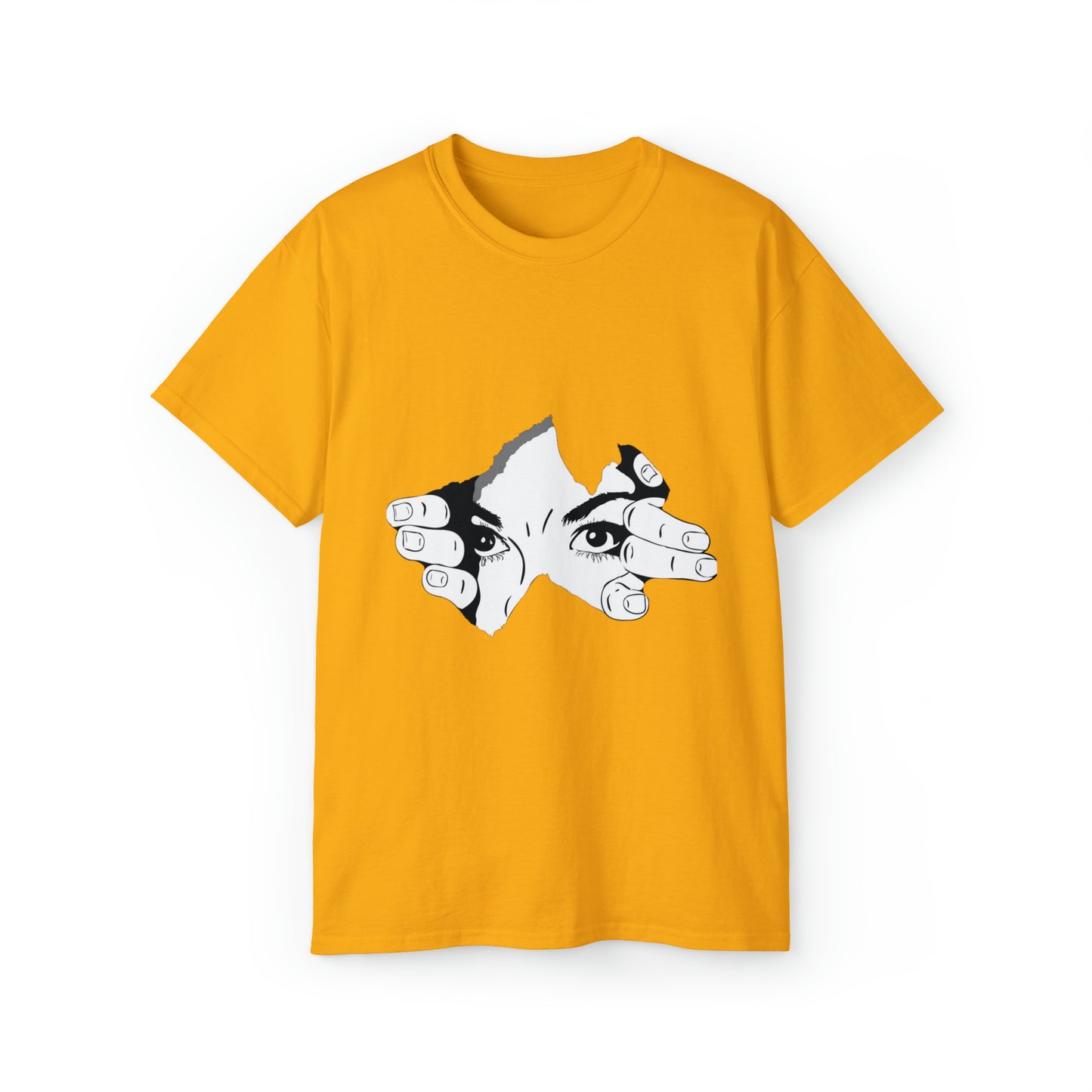 Halloween Scary Peek thru - Unisex Ultra Cotton Tee
