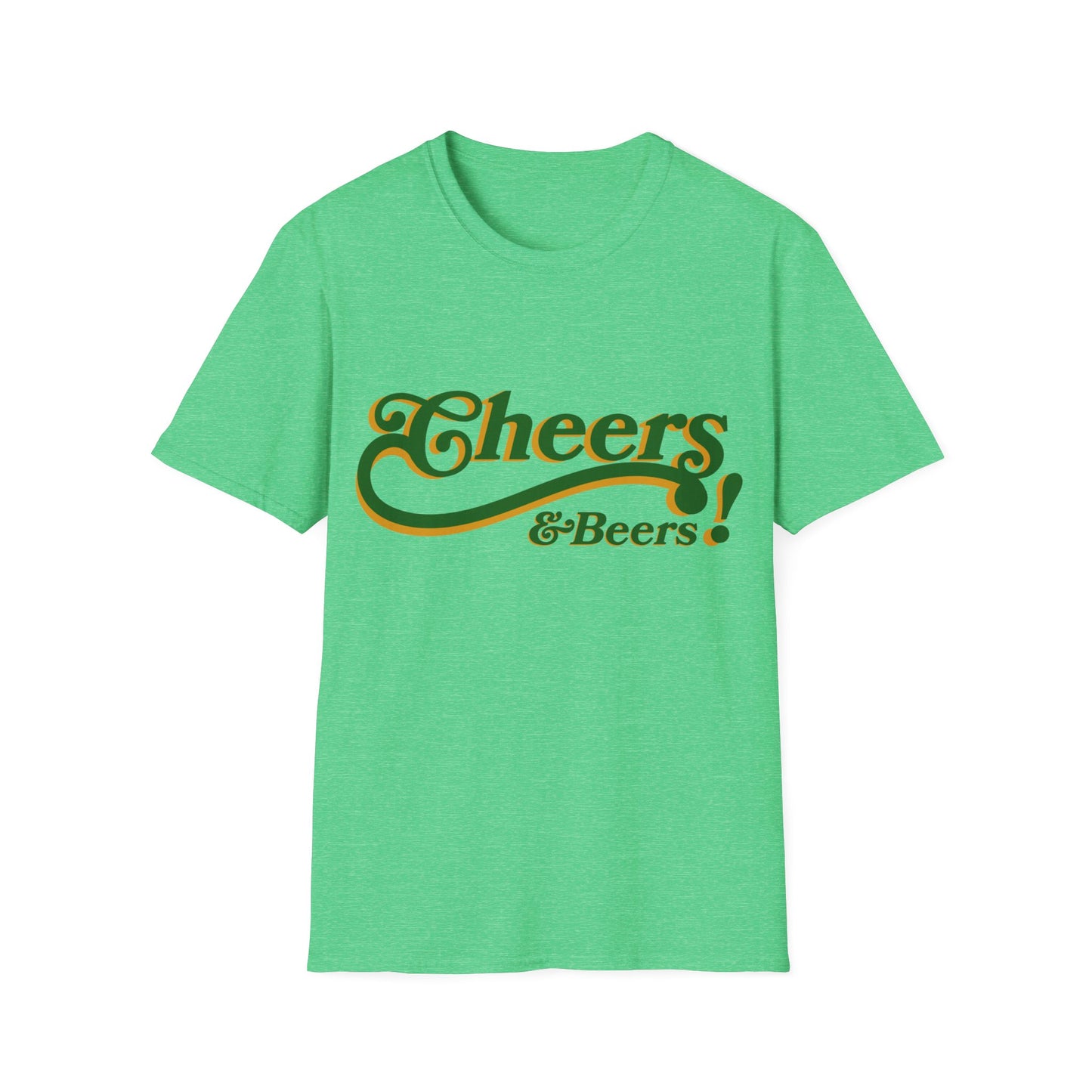St. Patricks Day Cheers & Beers - Soft-Style T-shirt