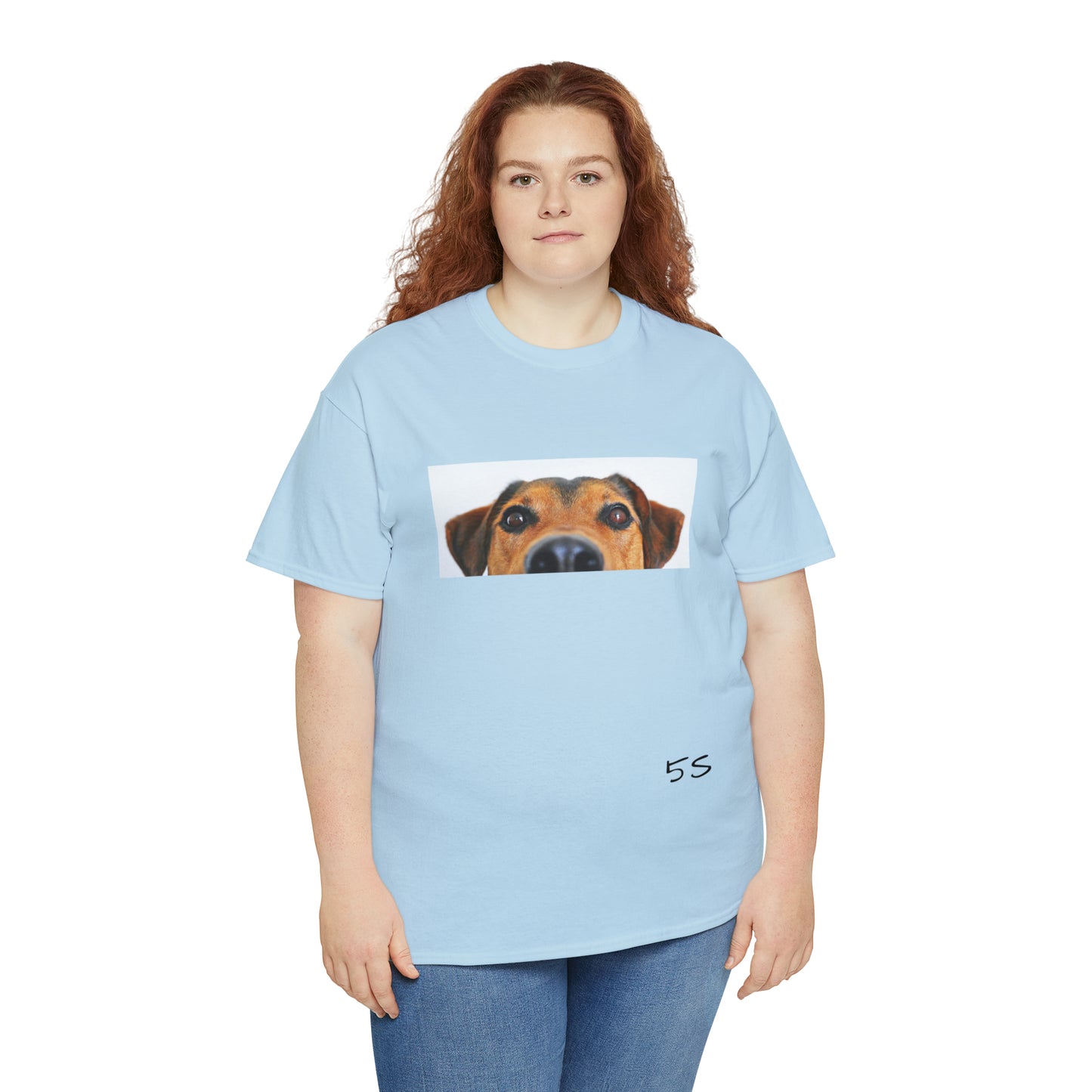 Dog Eyes Unisex Heavy Cotton Tee