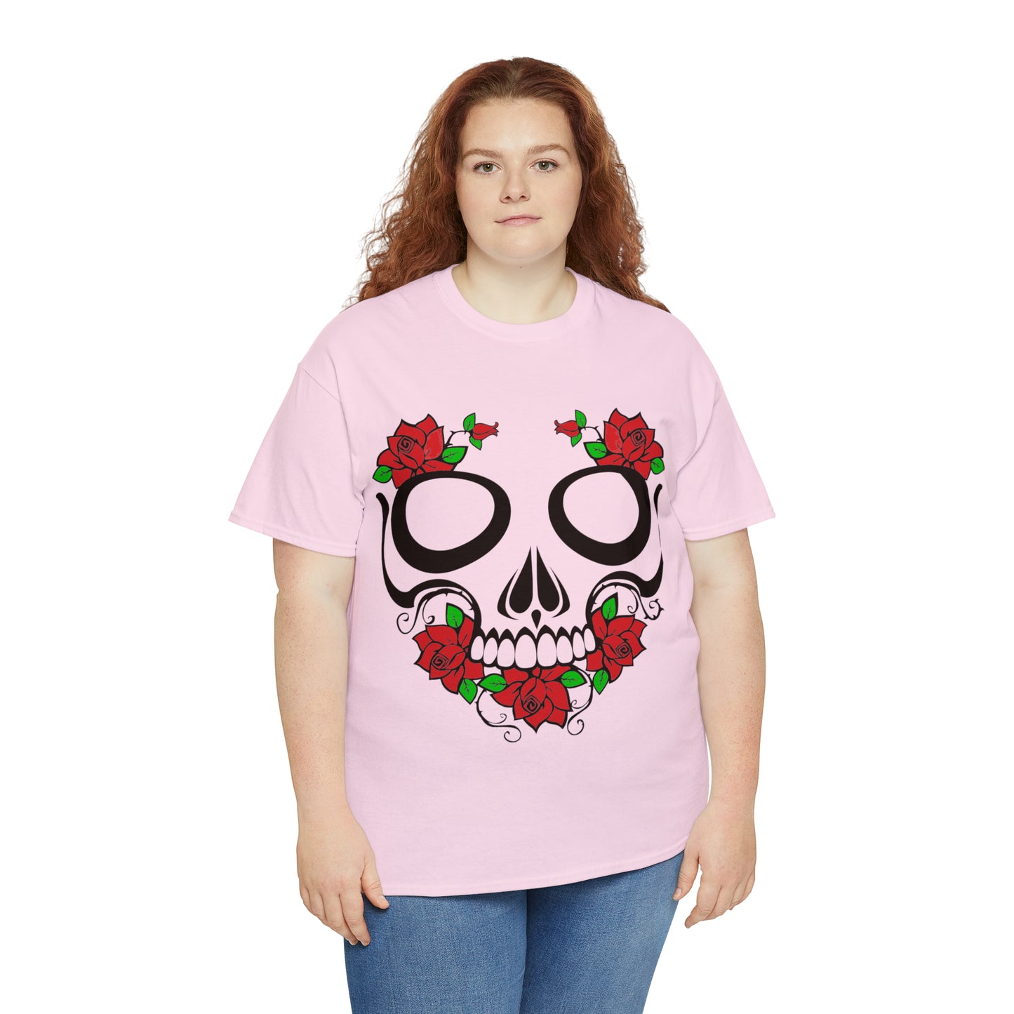 Halloween Day of the Dead 01 - Unisex Heavy Cotton Tee