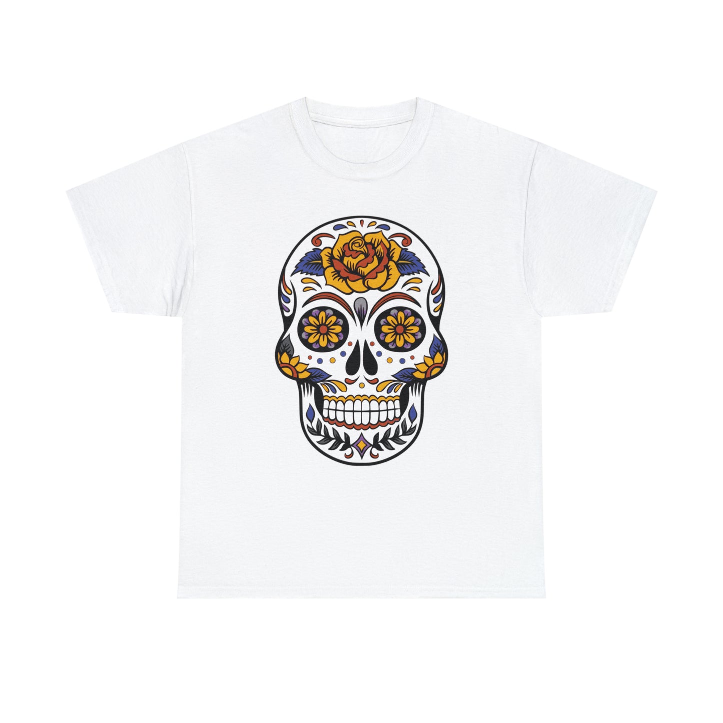 Halloween Day of the Dead 03 - Unisex Heavy Cotton Tee