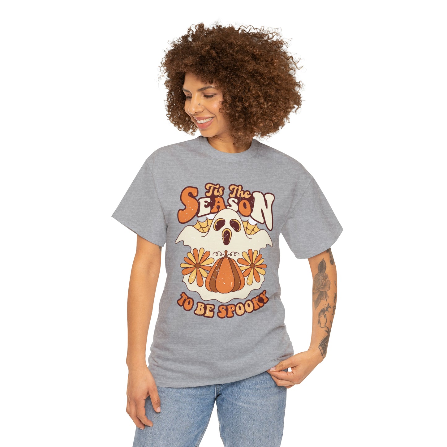 Halloween Tis the Season 01 - Unisex Heavy Cotton Tee