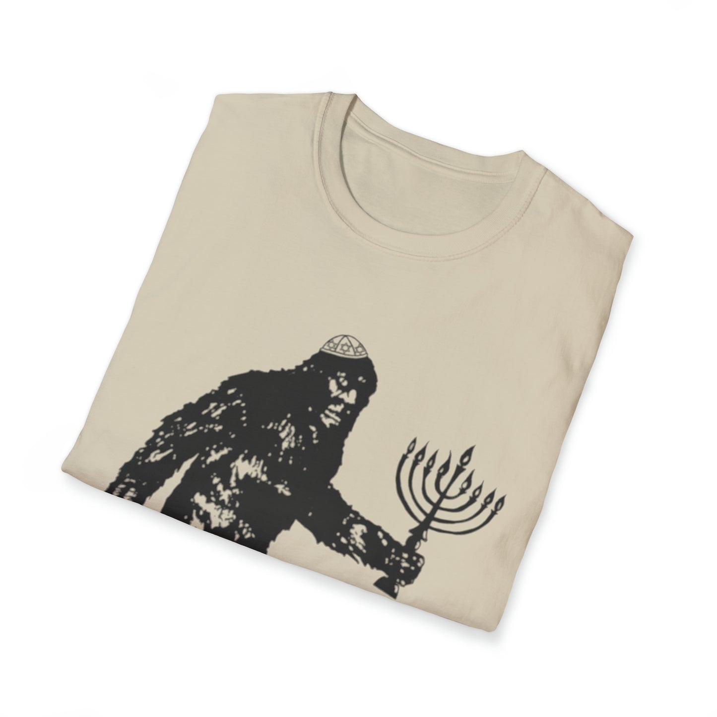 Jewish Sasquatch - Humor Softstyle T-Shirt