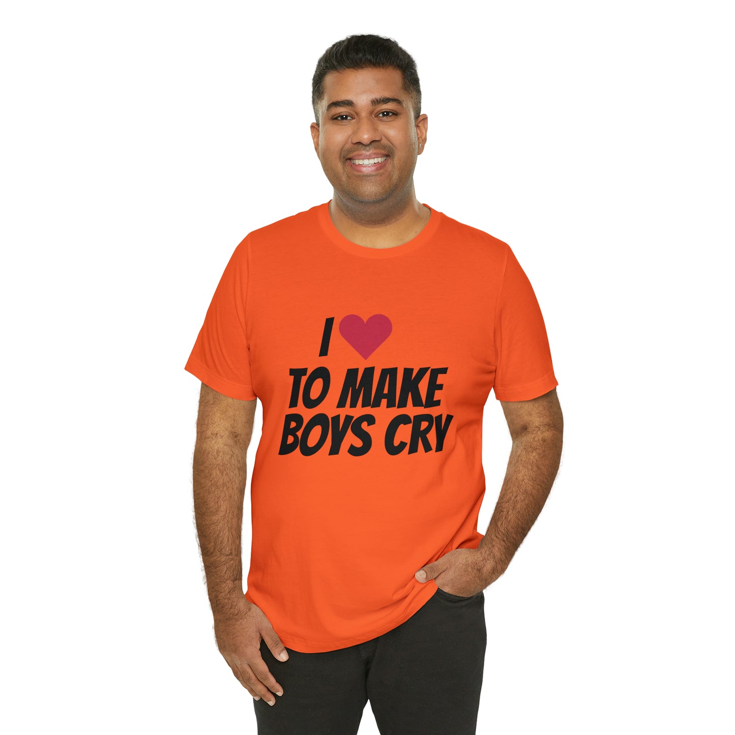 Make Boys Cry - Unisex Jersey Short Sleeve Tee