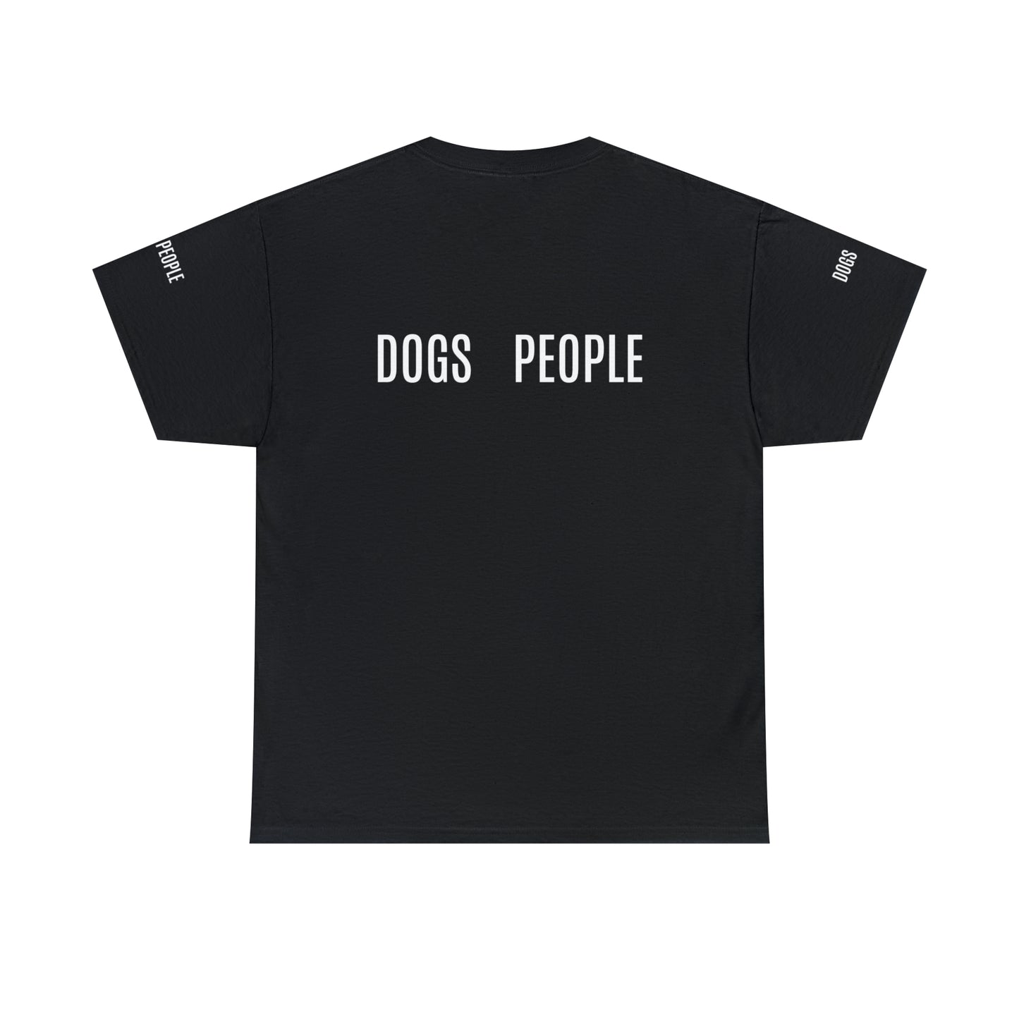 Dogs>People - Unisex Heavy Cotton Tee