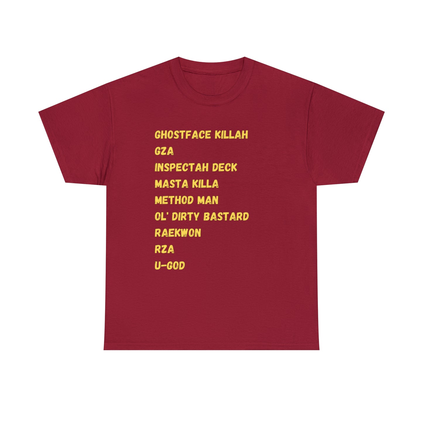 Wu-Unisex Heavy Cotton Tee
