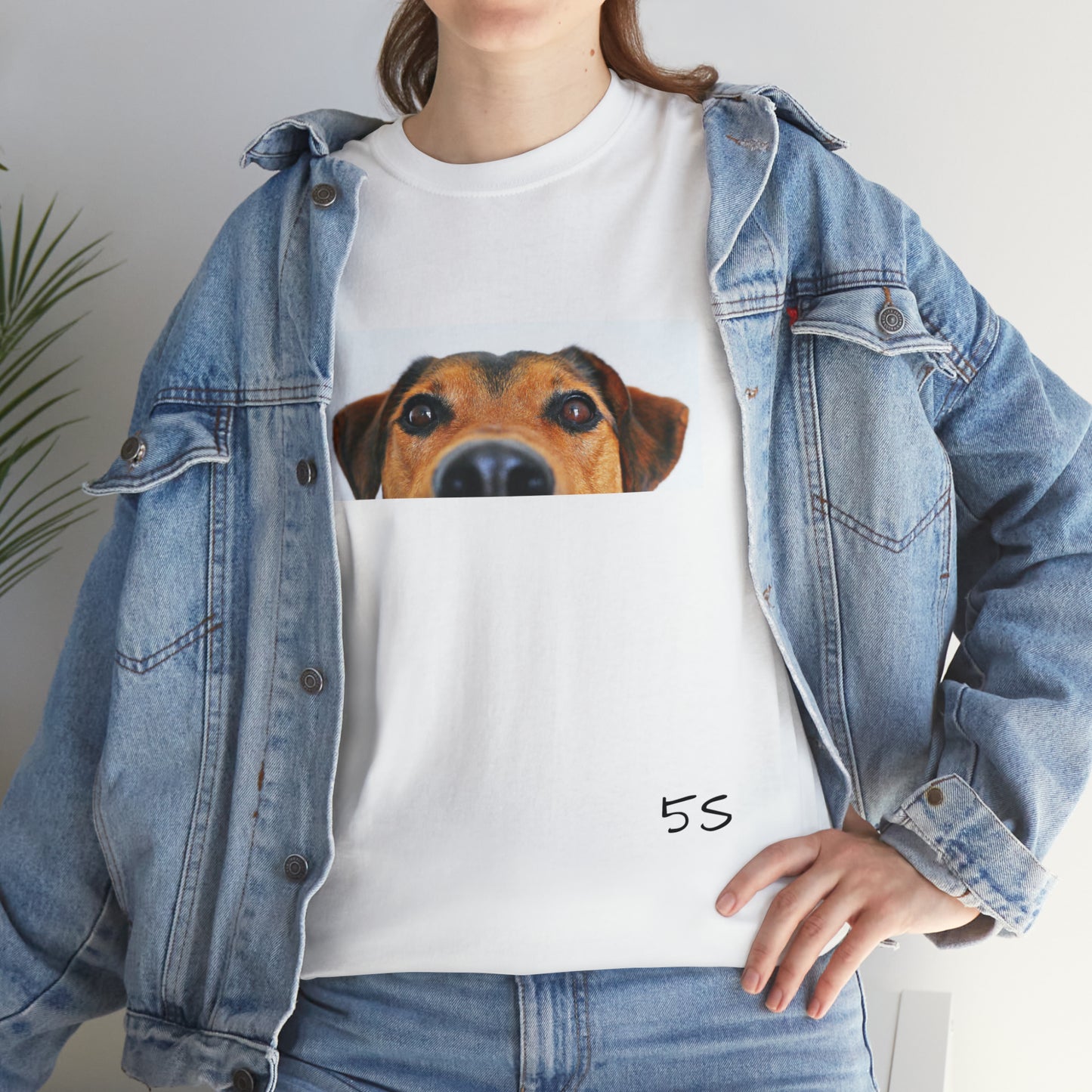 Dog Eyes Unisex Heavy Cotton Tee
