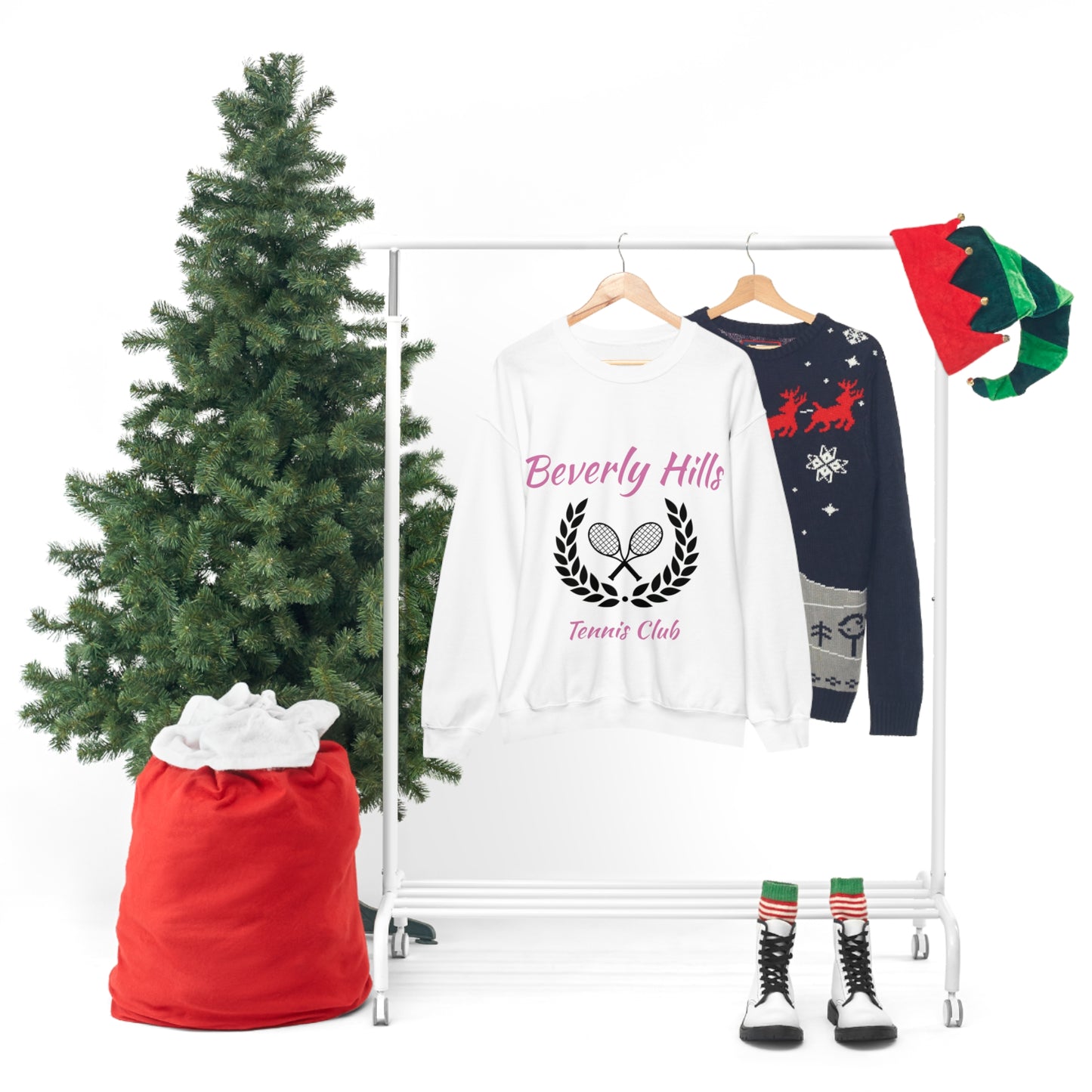 Beverly Hills Club 90210 - Heavy Crewneck Sweatshirt