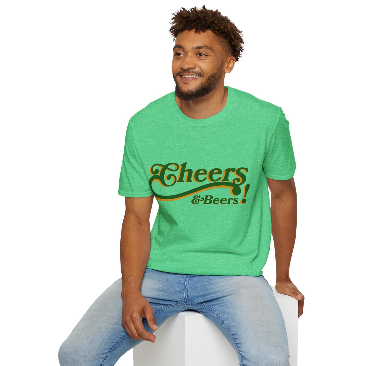St. Patricks Day Cheers & Beers - Soft-Style T-shirt