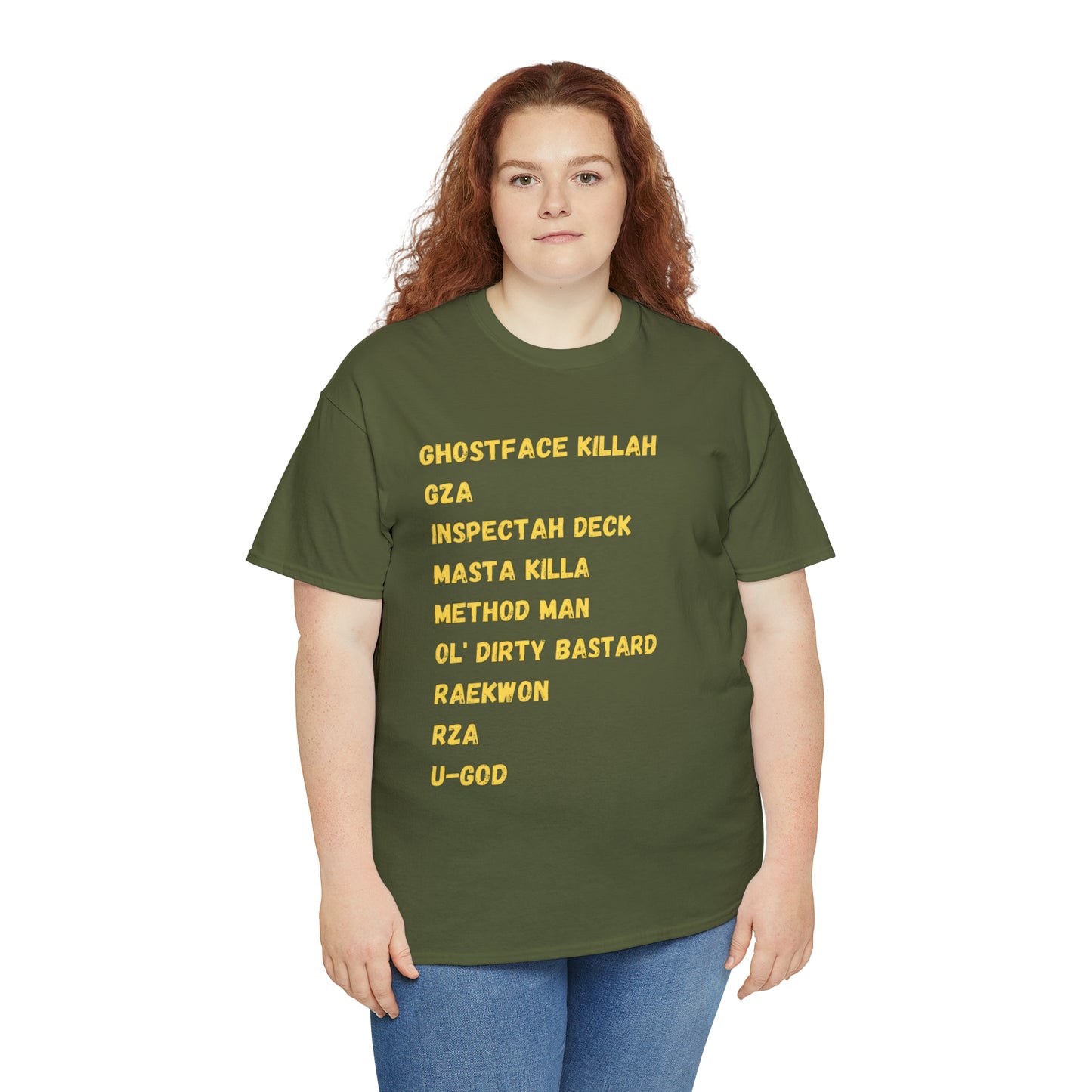 Wu-Unisex Heavy Cotton Tee
