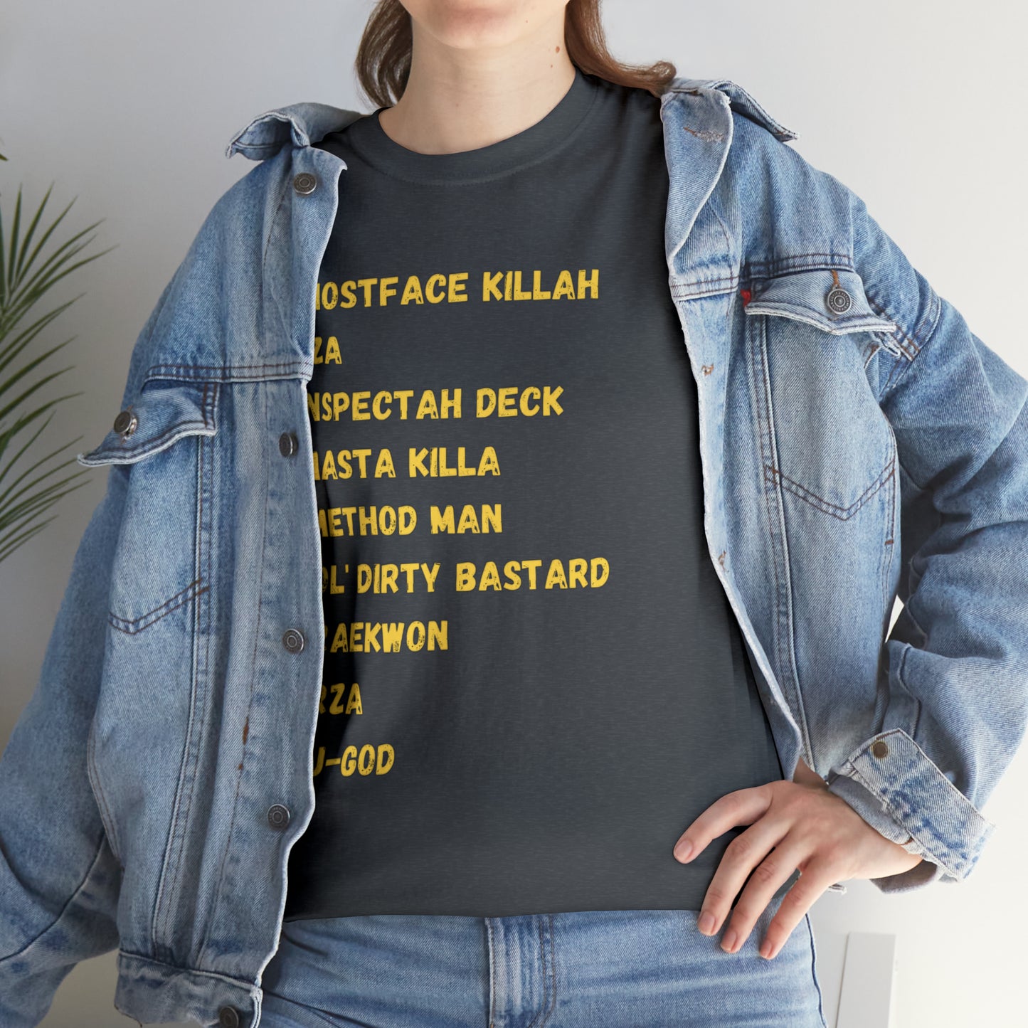 Wu-Unisex Heavy Cotton Tee